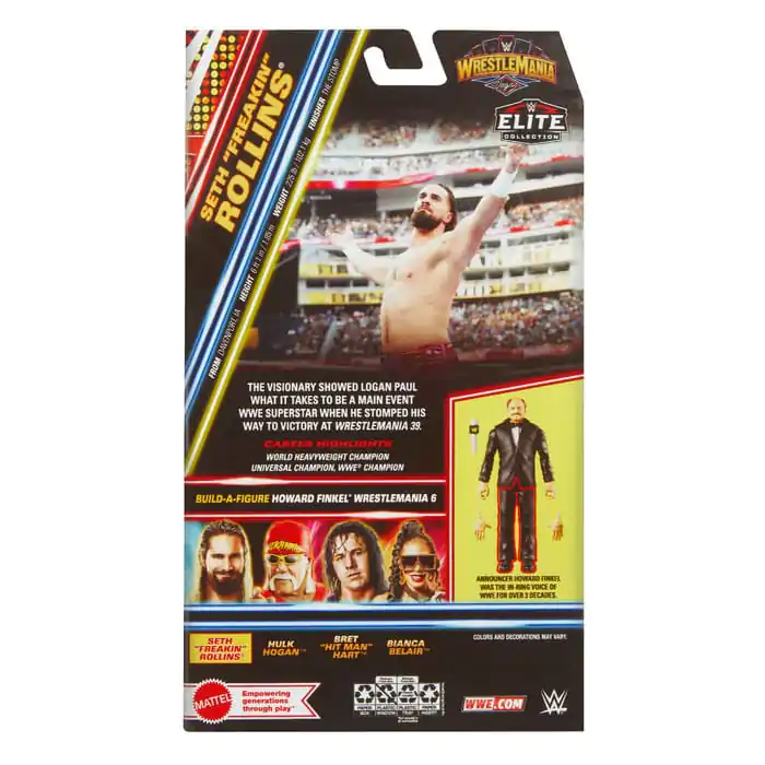 WWE WrestleMania Elite Collection akcijska figura Seth 