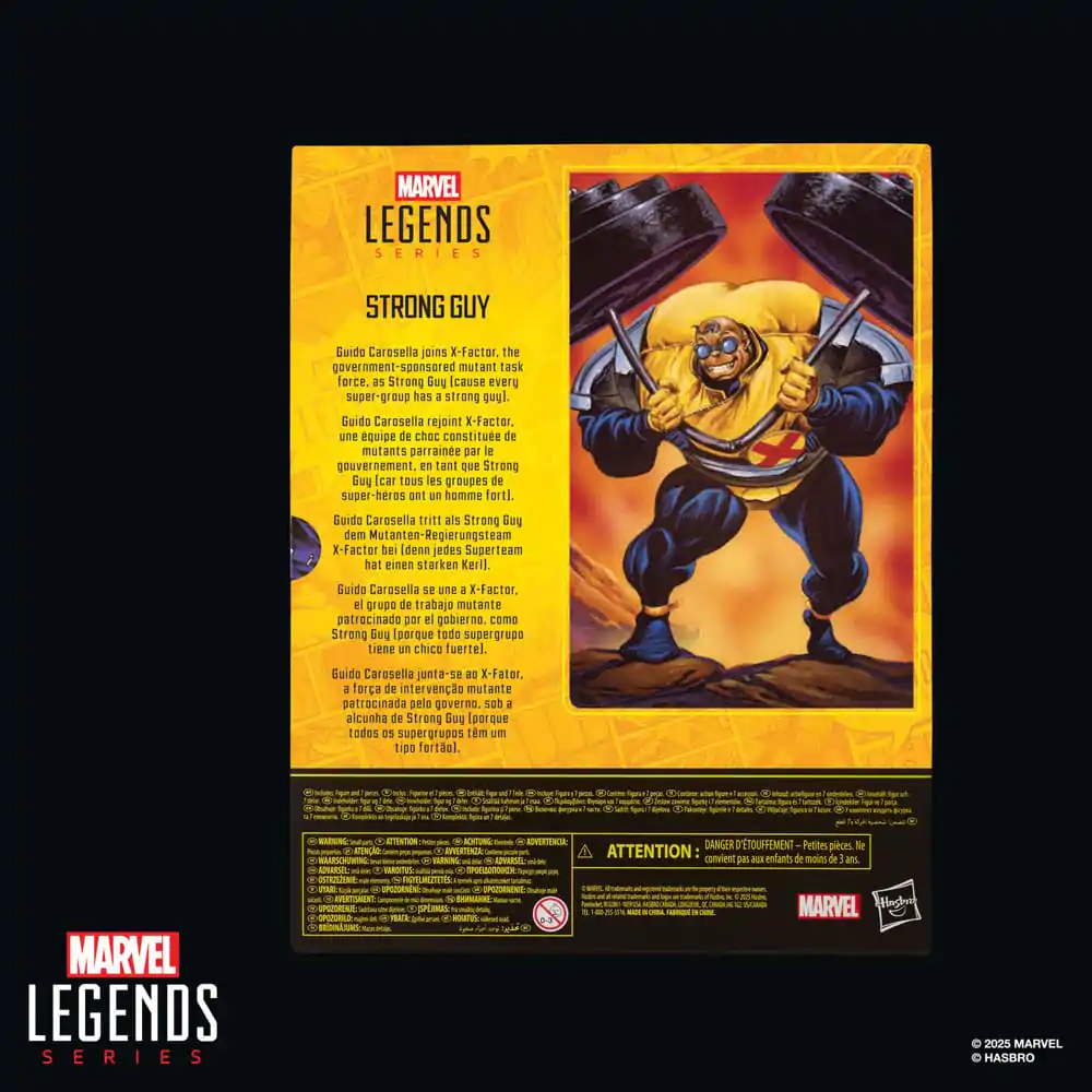 X-Factor Marvel Legends akcijska figura Strong Guy 15 cm fotografija izdelka