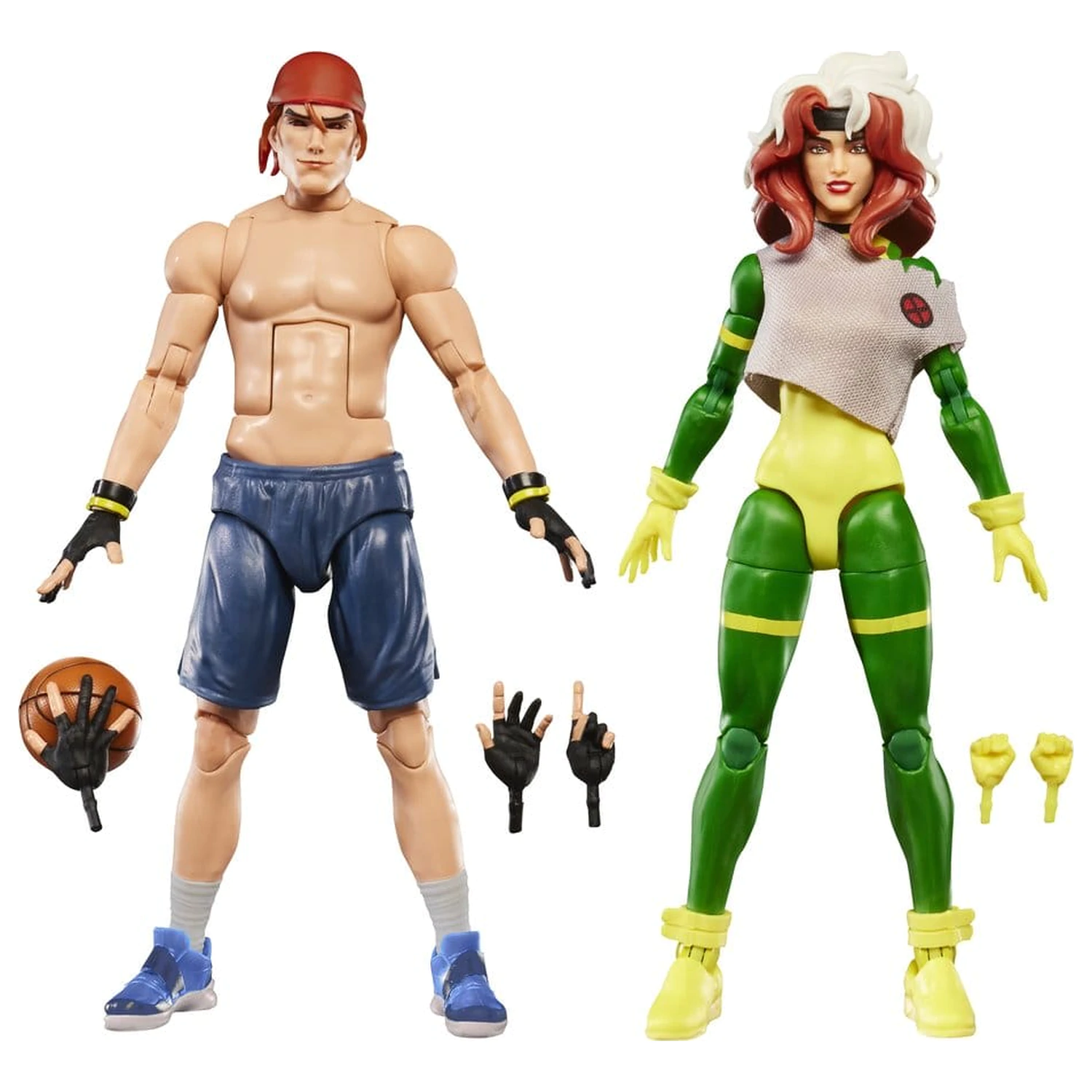 X-Men '97 Marvel Legends komplet 2 akcijskih figur Gambit & Marvel's Rogue 15 cm fotografija izdelka