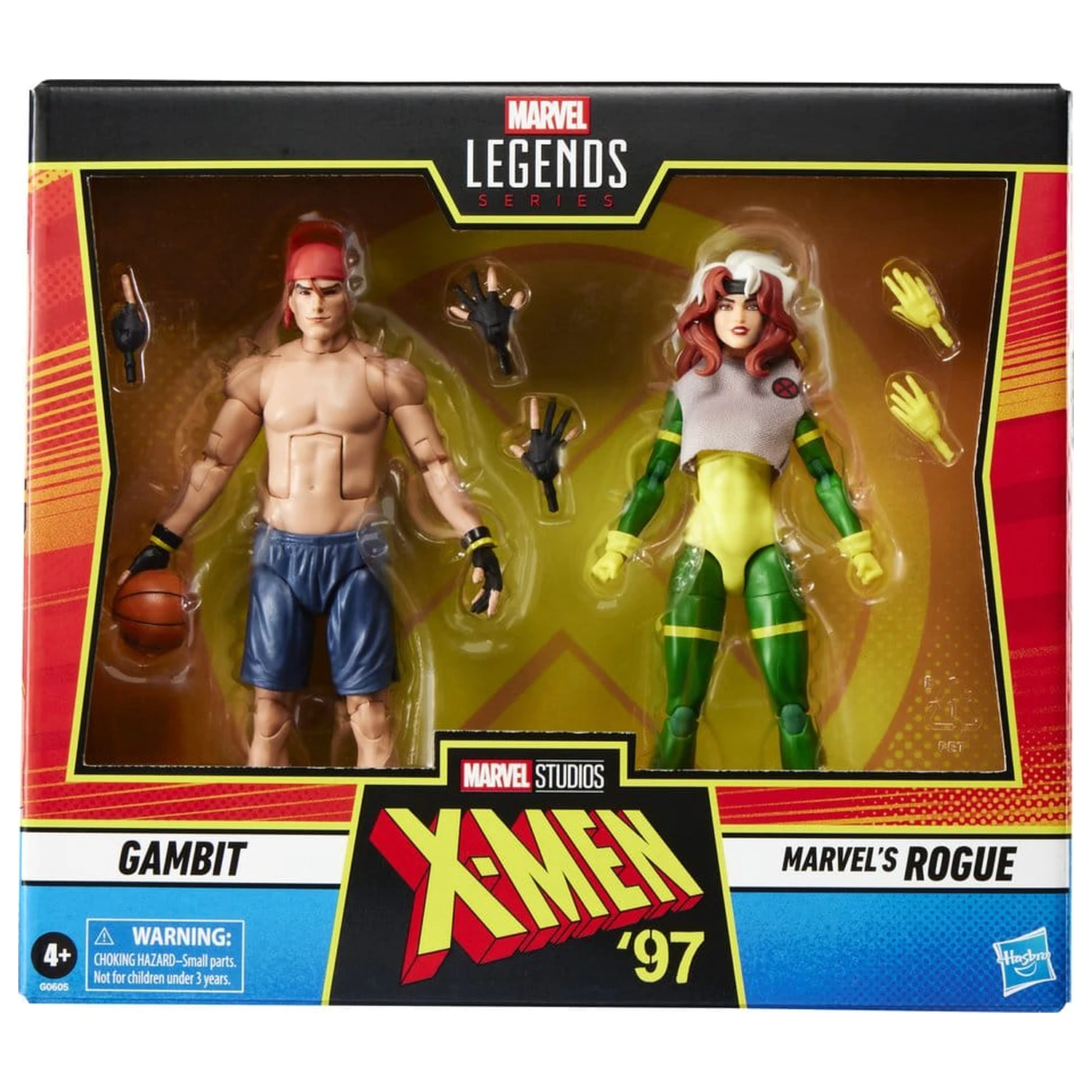 X-Men '97 Marvel Legends komplet 2 akcijskih figur Gambit & Marvel's Rogue 15 cm fotografija izdelka