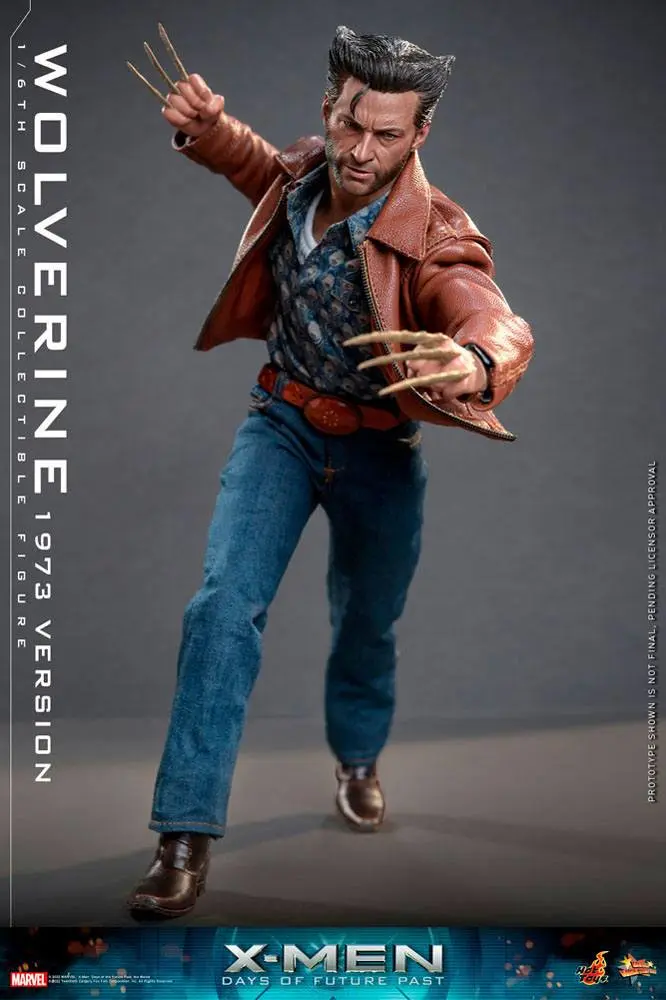 X-Men Days of Future Past Movie Masterpiece akcijska figura 1/6 Wolverine (1973 Version) 30 cm fotografija izdelka