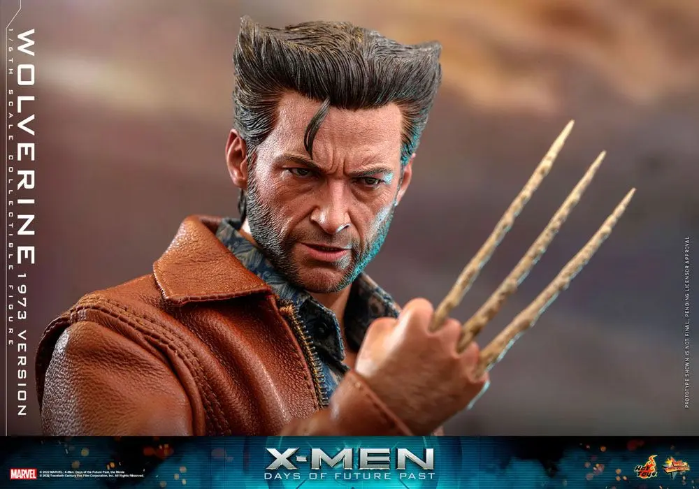 X-Men Days of Future Past Movie Masterpiece akcijska figura 1/6 Wolverine (1973 Version) 30 cm fotografija izdelka