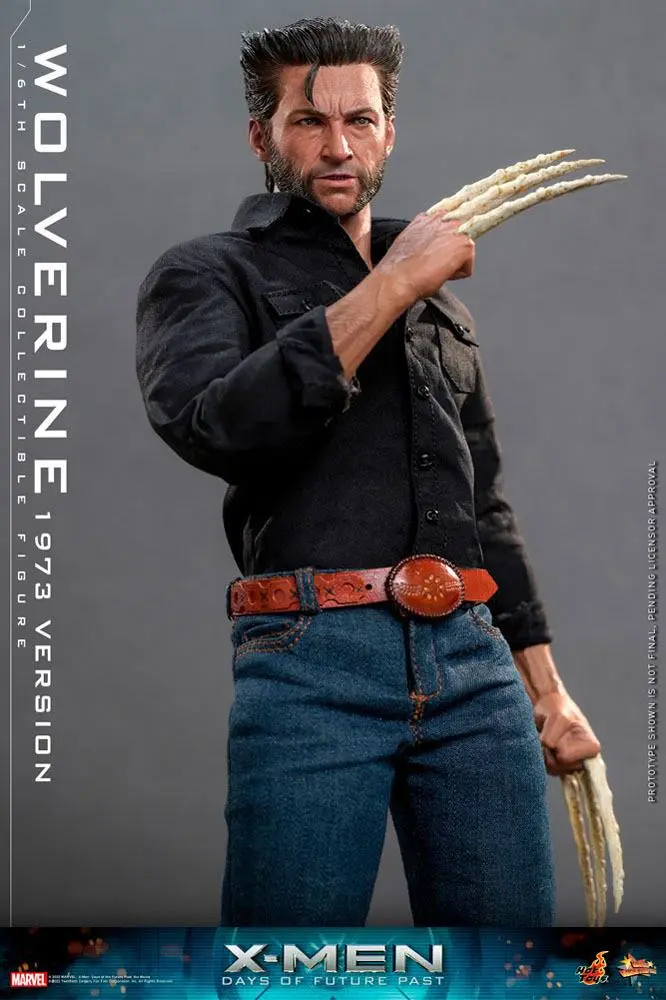 X-Men Days of Future Past Movie Masterpiece akcijska figura 1/6 Wolverine (1973 Version) 30 cm fotografija izdelka