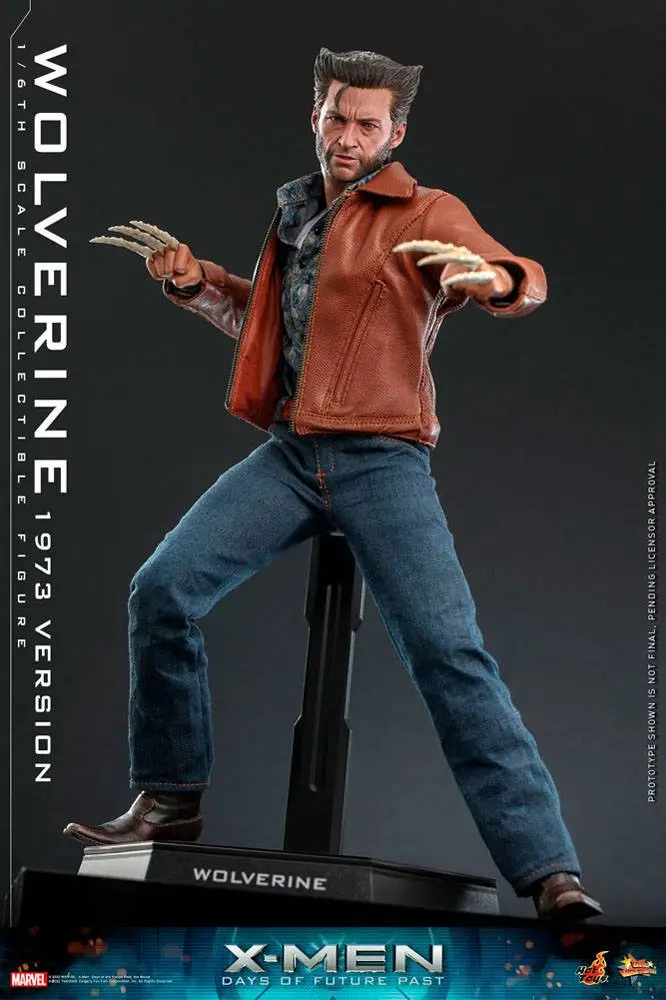 X-Men Days of Future Past Movie Masterpiece akcijska figura 1/6 Wolverine (1973 Version) 30 cm fotografija izdelka