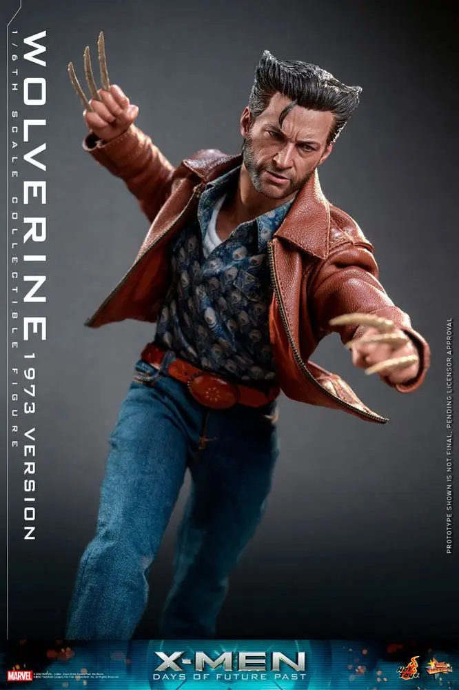 X-Men Days of Future Past Movie Masterpiece akcijska figura 1/6 Wolverine (1973 Version) 30 cm fotografija izdelka