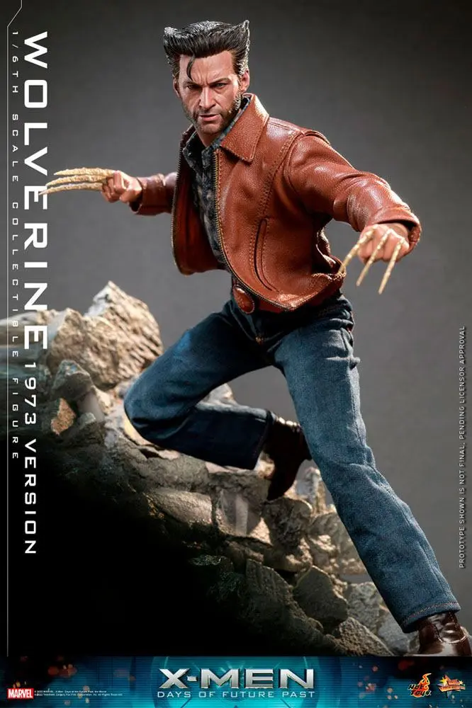 X-Men Days of Future Past Movie Masterpiece akcijska figura 1/6 Wolverine (1973 Version) 30 cm fotografija izdelka