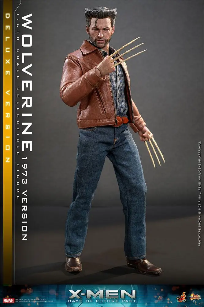 X-Men Days of Future Past Movie Masterpiece akcijska figura 1/6 Wolverine (1973 Version) Deluxe Version 30 cm fotografija izdelka