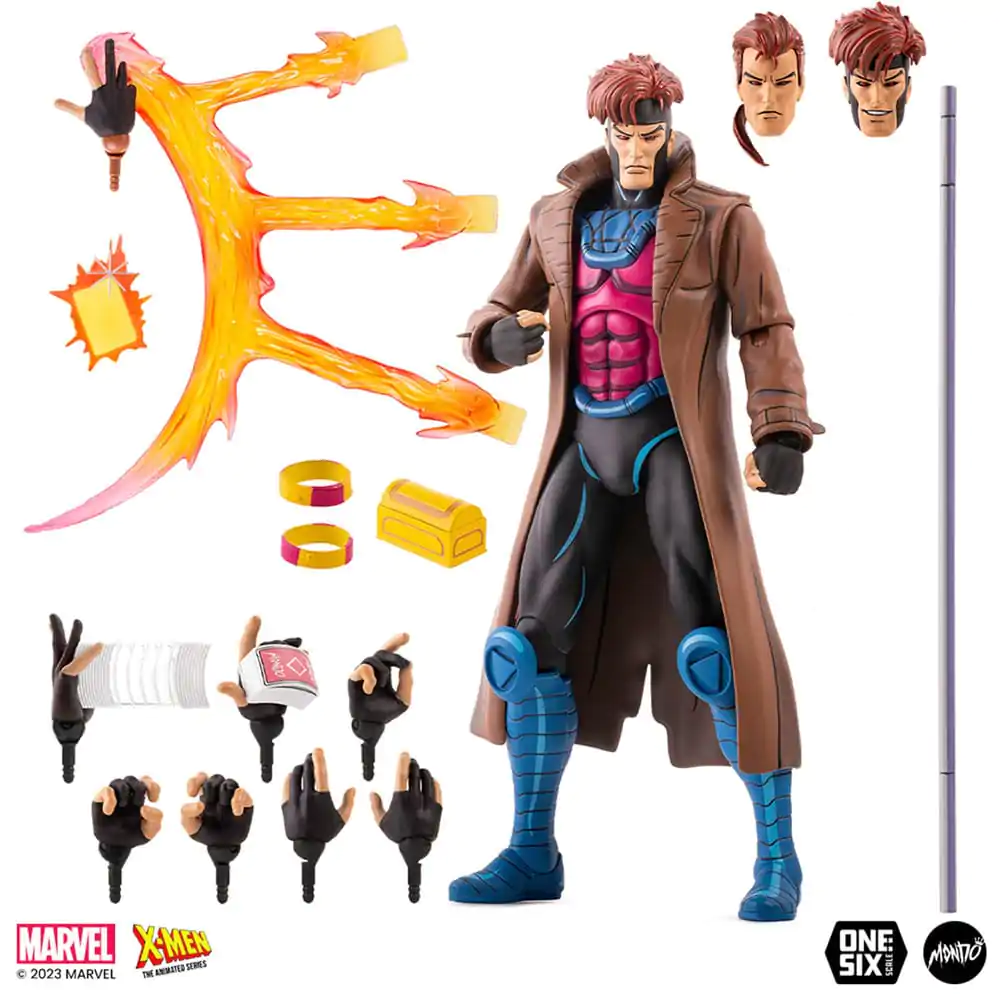 X-Men: The Animated Series akcijska figura 1/6 Gambit 30 cm fotografija izdelka