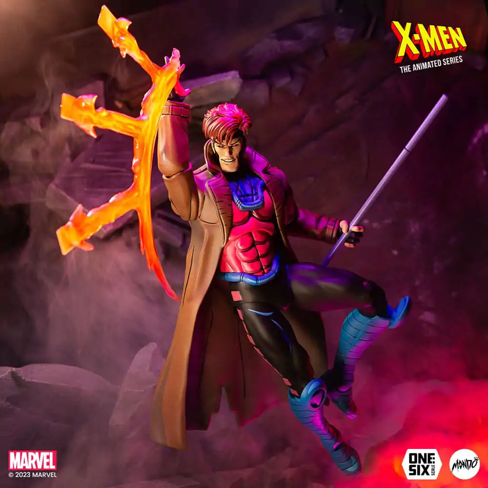 X-Men: The Animated Series akcijska figura 1/6 Gambit 30 cm fotografija izdelka