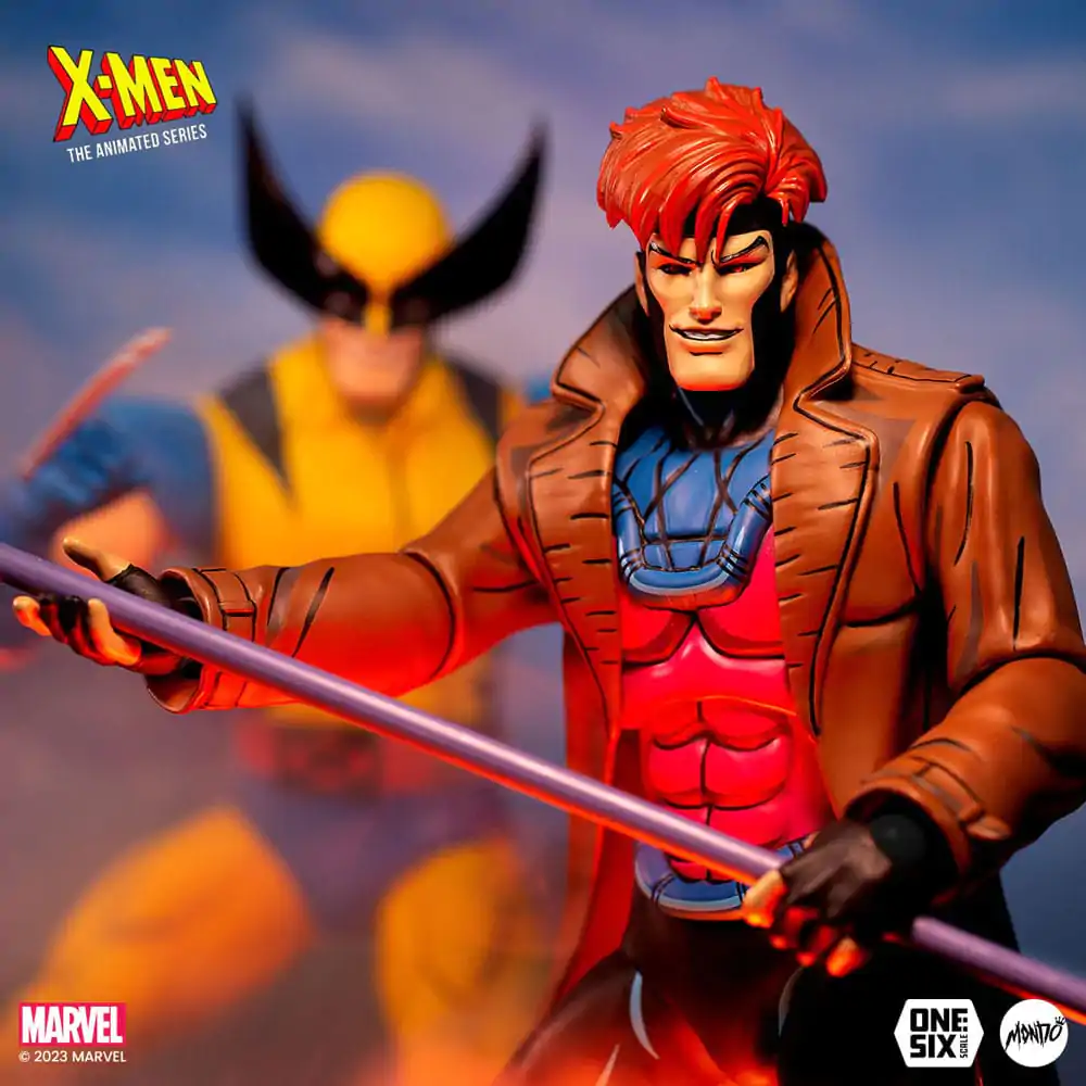 X-Men: The Animated Series akcijska figura 1/6 Gambit 30 cm fotografija izdelka