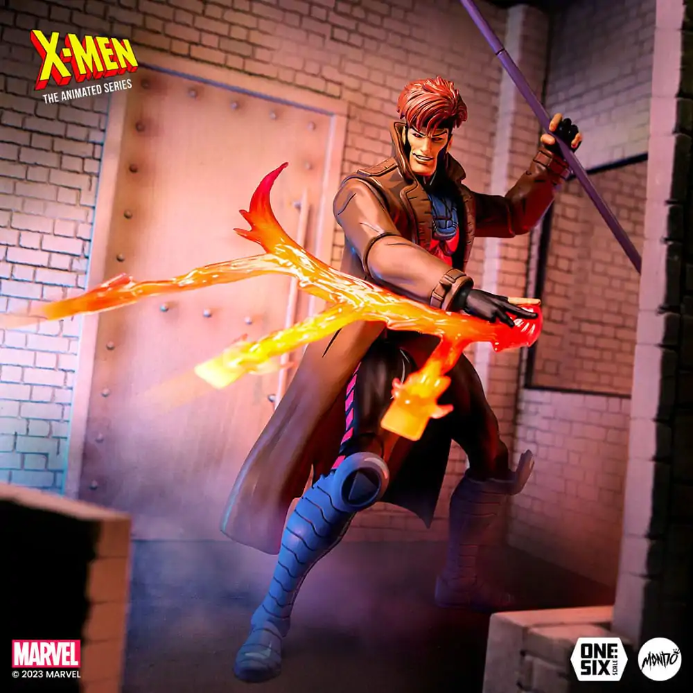 X-Men: The Animated Series akcijska figura 1/6 Gambit 30 cm fotografija izdelka