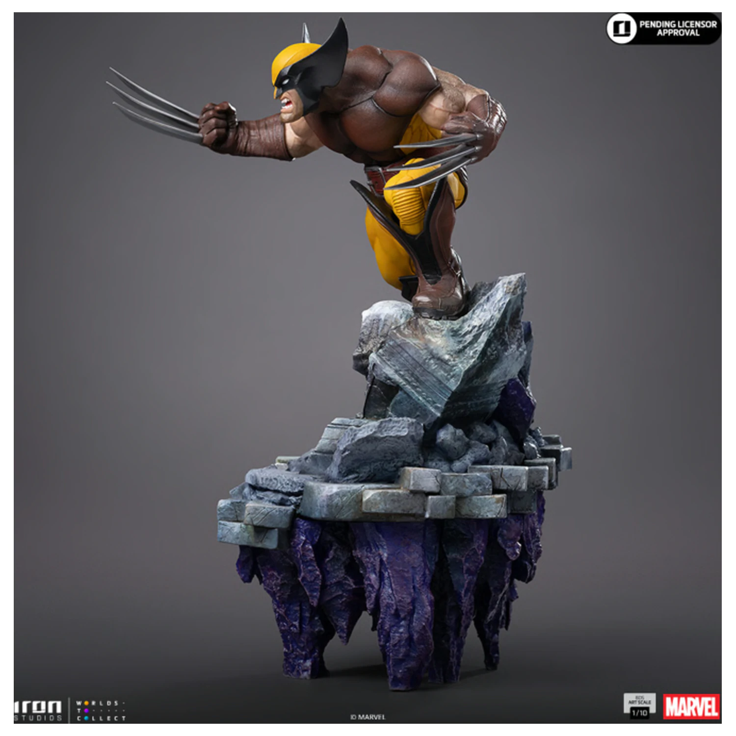 Diorama X-Men Wolverine Infinity Gauntlet v merilu Art Scale 1/10 25 cm fotografija izdelka