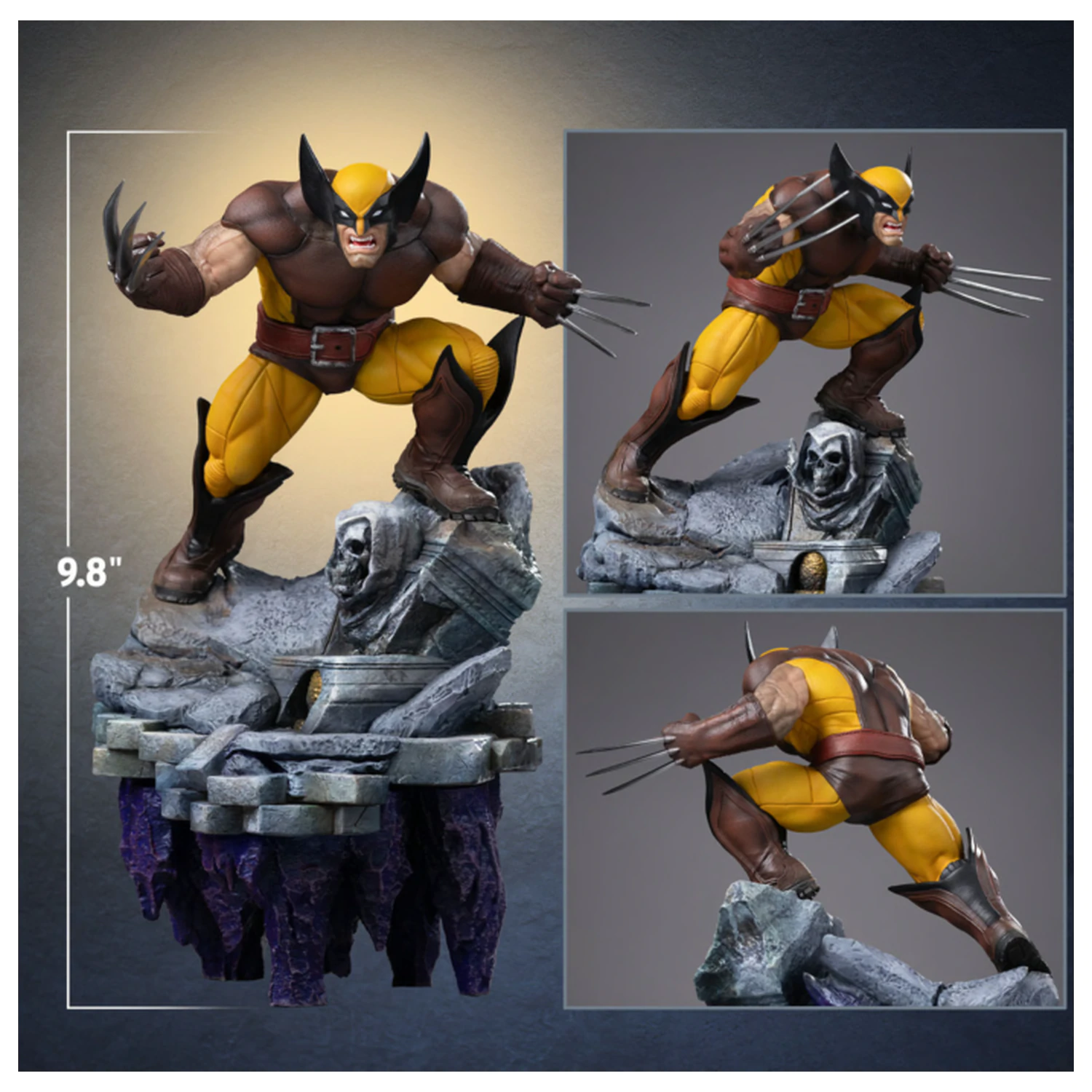 Diorama X-Men Wolverine Infinity Gauntlet v merilu Art Scale 1/10 25 cm fotografija izdelka