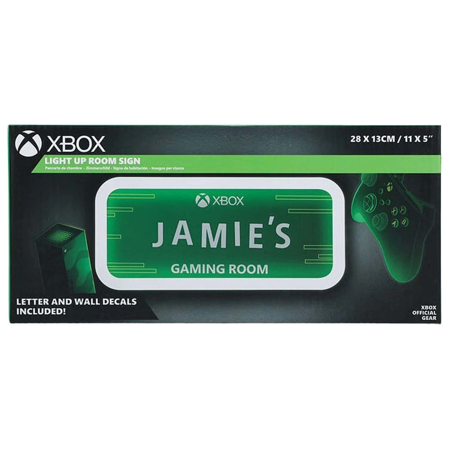 Xbox stenska svetilka Osvetljena sobna tabla V2 fotografija izdelka