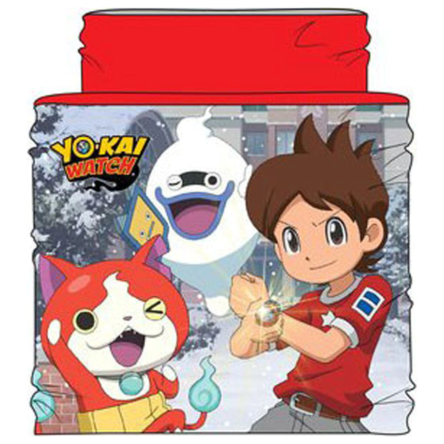 Yo-kai Watch Keepers Snow otroški šal, ruta fotografija izdelka