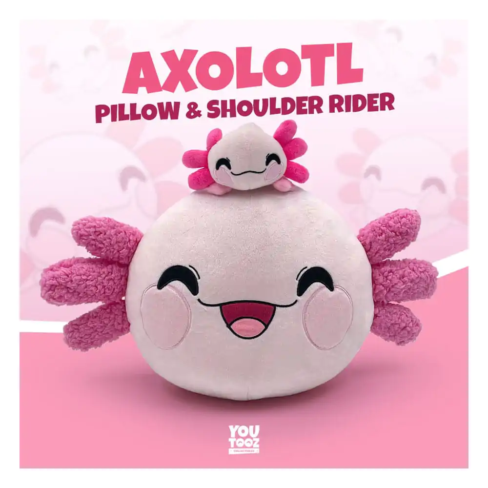 Youtooz Original 3D Blazina Axolotl 30 cm fotografija izdelka