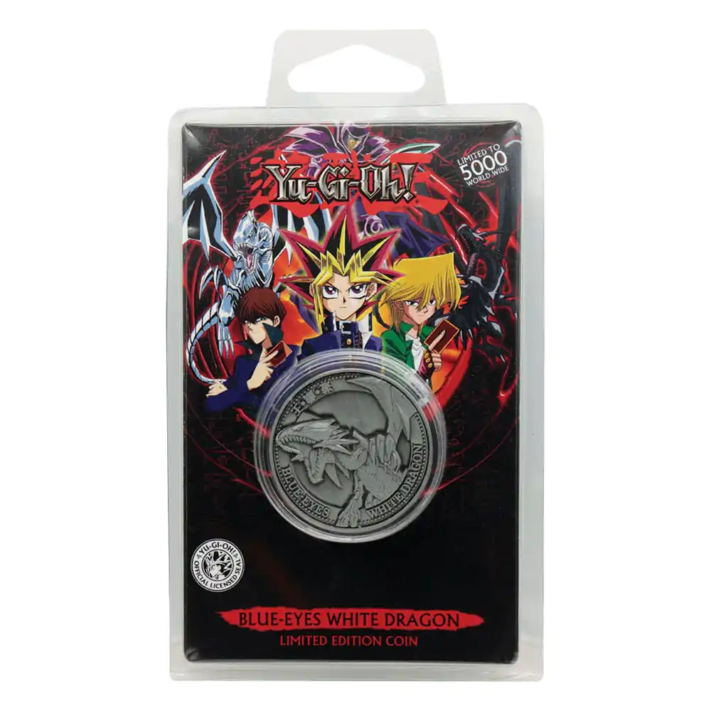Yu-Gi-Oh! Zbirateljski kovanec Blue-Eyes White Dragon Limited Edition fotografija izdelka