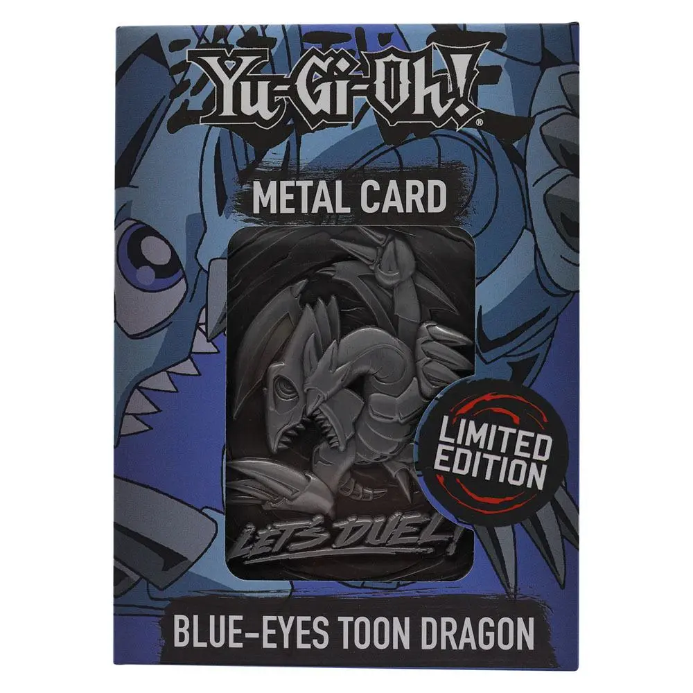 Yu-Gi-Oh! Replika karte Blue Eyes Toon Dragon Limited Edition fotografija izdelka