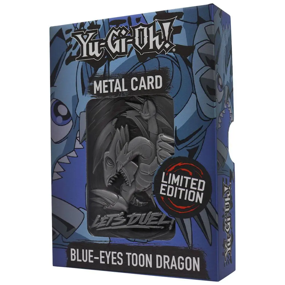 Yu-Gi-Oh! Replika karte Blue Eyes Toon Dragon Limited Edition fotografija izdelka