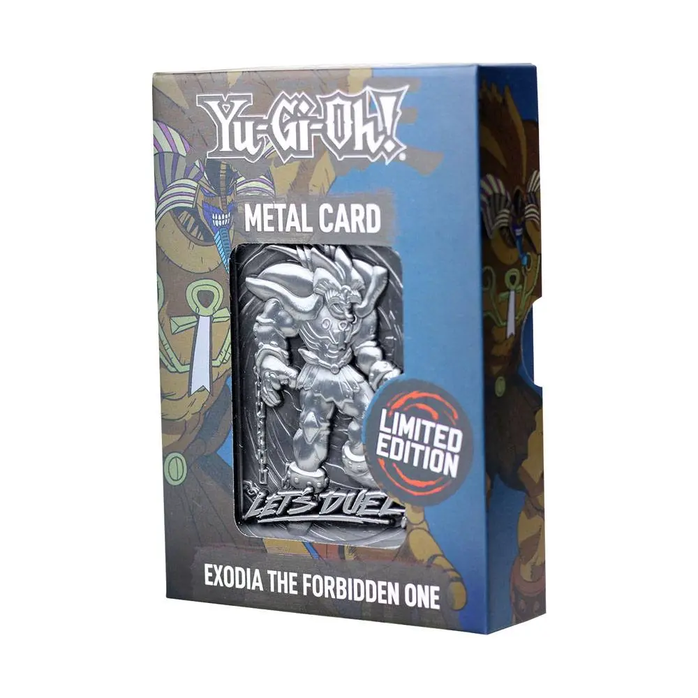 Yu-Gi-Oh! Replika Karte Exodia The Forbidden One Limited Edition fotografija izdelka