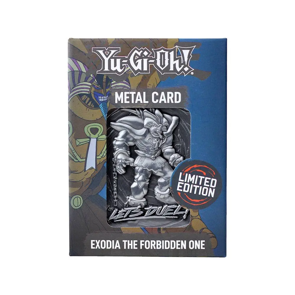 Yu-Gi-Oh! Replika Karte Exodia The Forbidden One Limited Edition fotografija izdelka