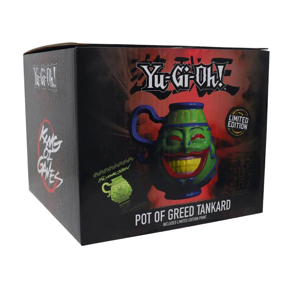 Yu-Gi-Oh! Zbirateljski vrč Pot of Greed Limited Edition fotografija izdelka