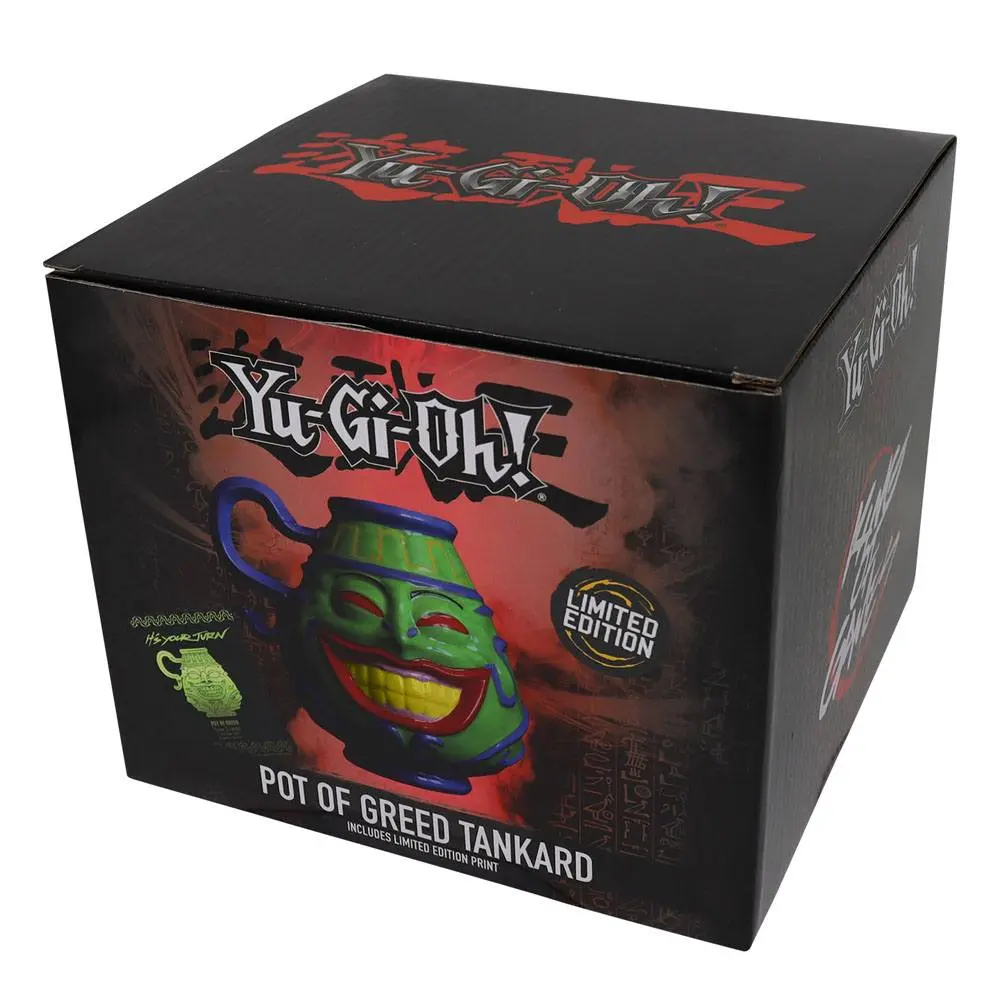 Yu-Gi-Oh! Zbirateljski vrč Pot of Greed Limited Edition fotografija izdelka