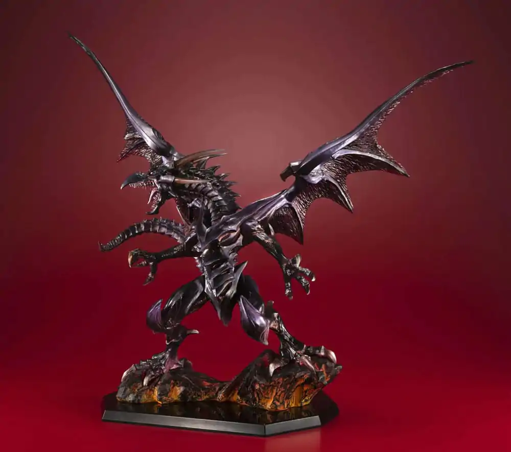 Yu-Gi-Oh! Duel Monsters Art Works Monsters PVC kip Red-eyes Black Dragon Holographic Edition 32 cm fotografija izdelka