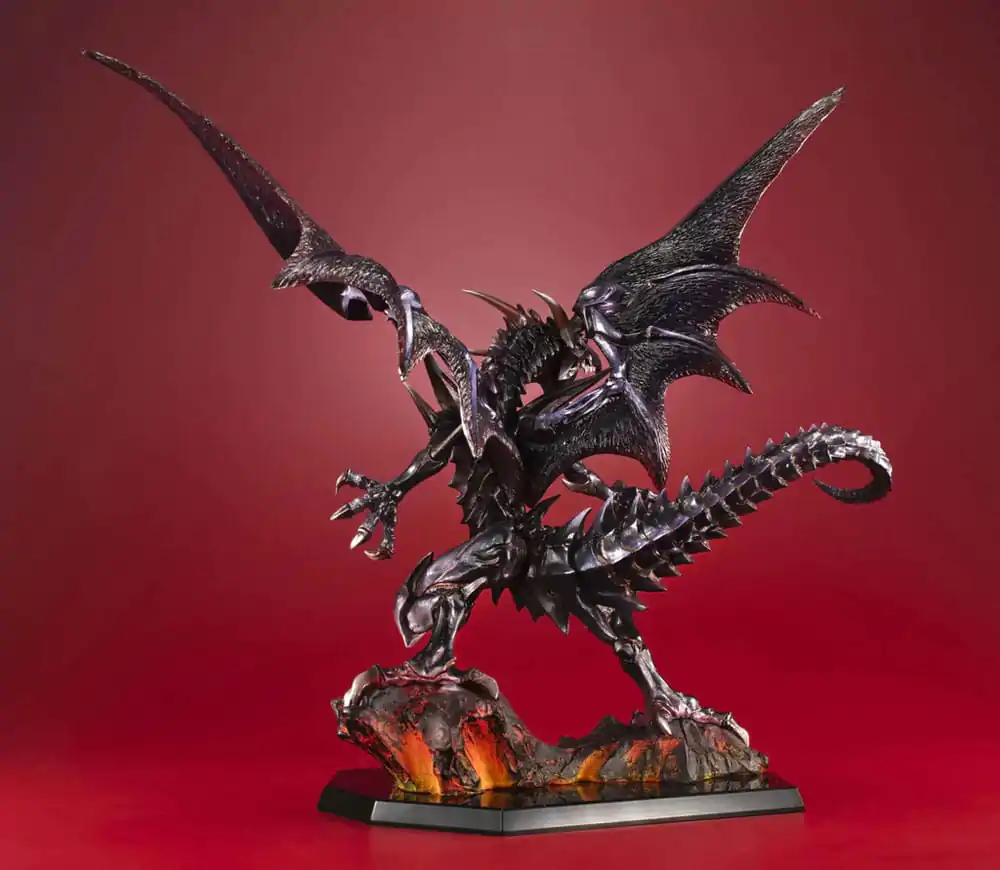 Yu-Gi-Oh! Duel Monsters Art Works Monsters PVC kip Red-eyes Black Dragon Holographic Edition 32 cm fotografija izdelka