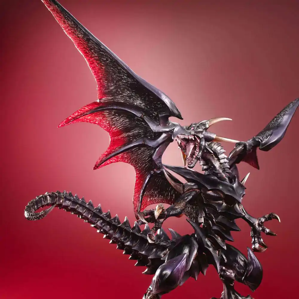 Yu-Gi-Oh! Duel Monsters Art Works Monsters PVC kip Red-eyes Black Dragon Holographic Edition 32 cm fotografija izdelka