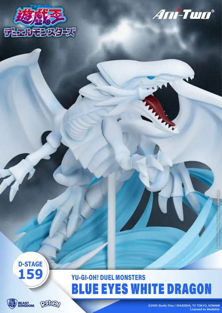 Yu-Gi-Oh! Duel Monsters D-Stage PVC Diorama Blue Eyes White Dragon 15 cm fotografija izdelka