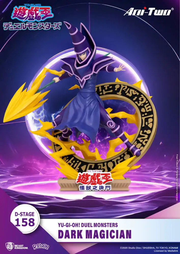 Yu-Gi-Oh! Duel Monsters D-Stage PVC Diorama Temni Mag 15 cm fotografija izdelka