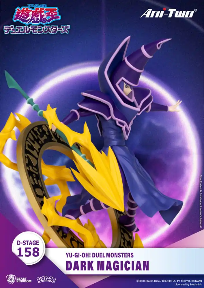 Yu-Gi-Oh! Duel Monsters D-Stage PVC Diorama Temni Mag 15 cm fotografija izdelka