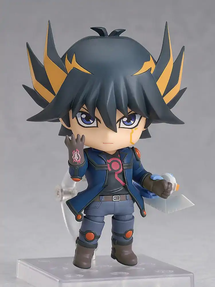 Yu-Gi-Oh! Duel Monsters GX Nendoroid akcijska figura Yusei Fudo 10 cm fotografija izdelka