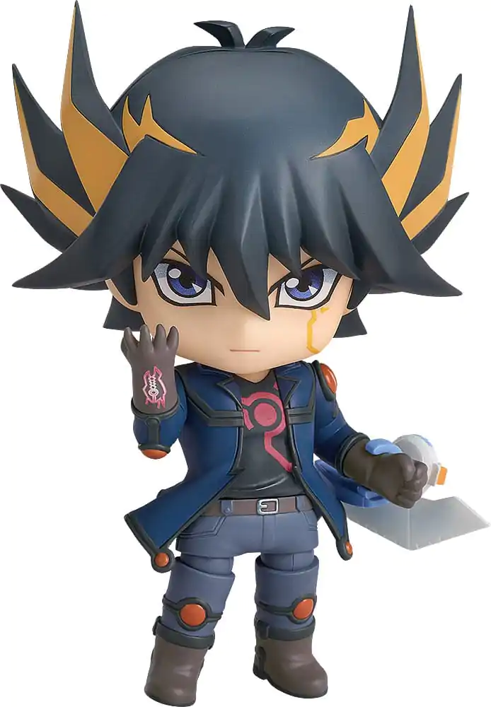 Yu-Gi-Oh! Duel Monsters GX Nendoroid akcijska figura Yusei Fudo 10 cm fotografija izdelka