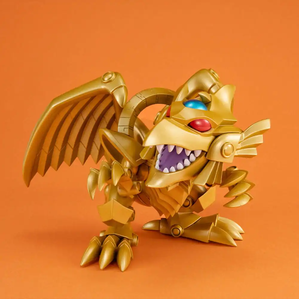Yu-Gi-Oh! Duel Monsters Megatoon PVC figura Red Eyes Black Dragon in The Winged Dragon of Ra 13 cm (z darilom) fotografija izdelka