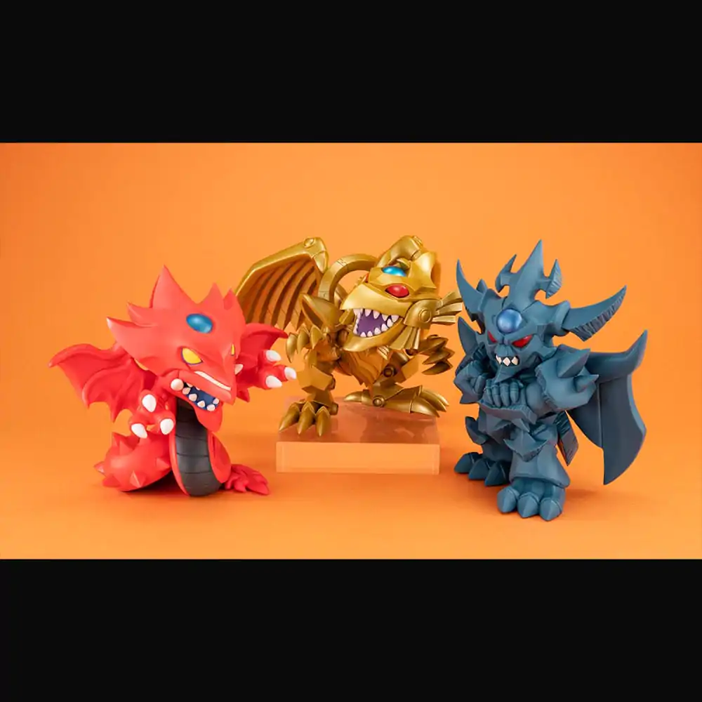 Yu-Gi-Oh! Duel Monsters Megatoon PVC figura Red Eyes Black Dragon in The Winged Dragon of Ra 13 cm (z darilom) fotografija izdelka