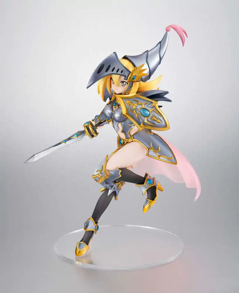 Yu-Gi-Oh! Duel Monsters Monsters Chronicle Art Works PVC kip Dark Magician Girl the Dragon Knight 22 cm fotografija izdelka
