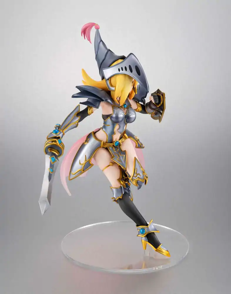 Yu-Gi-Oh! Duel Monsters Monsters Chronicle Art Works PVC kip Dark Magician Girl the Dragon Knight 22 cm fotografija izdelka