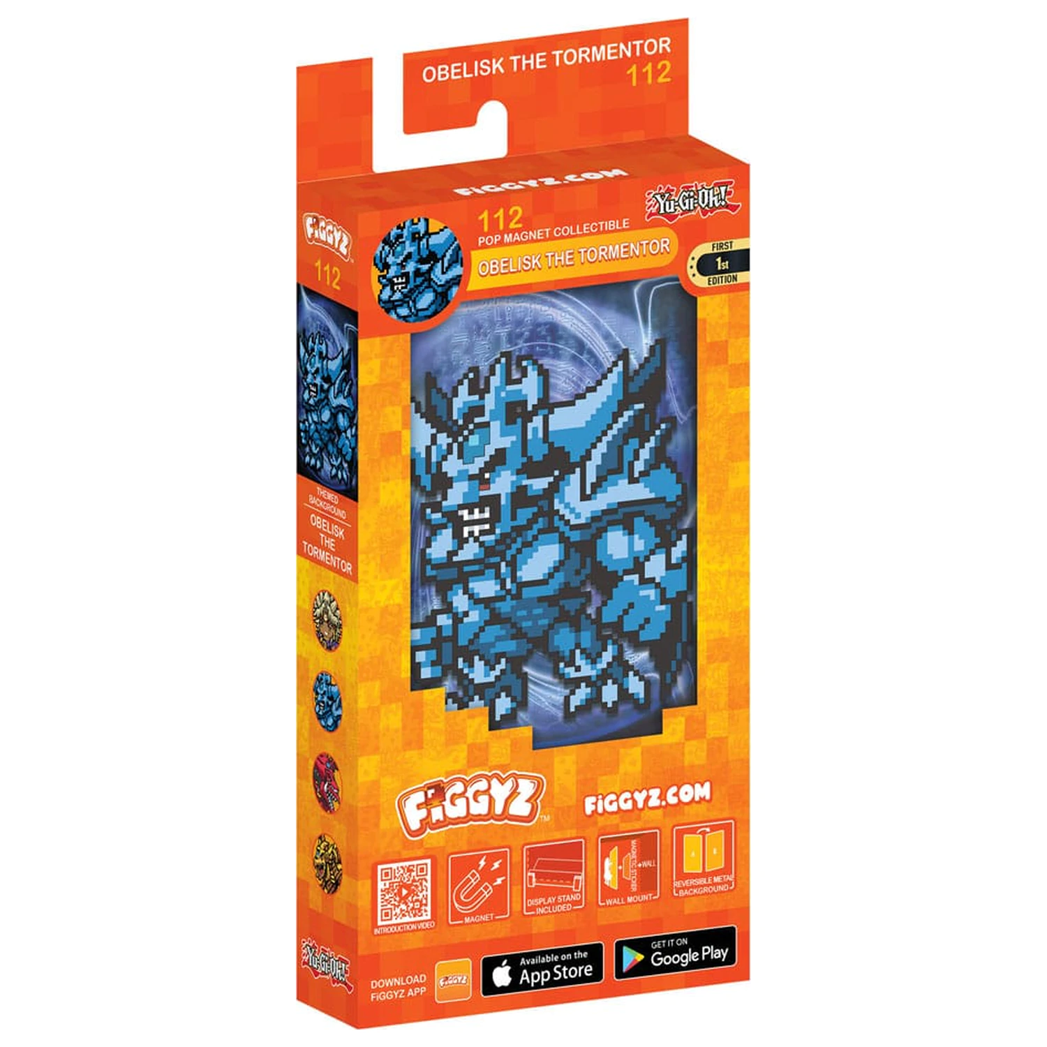 Yu-Gi-Oh! FiGGYZ Magnetni zbirateljski Obelisk the Tormentor 11 cm fotografija izdelka