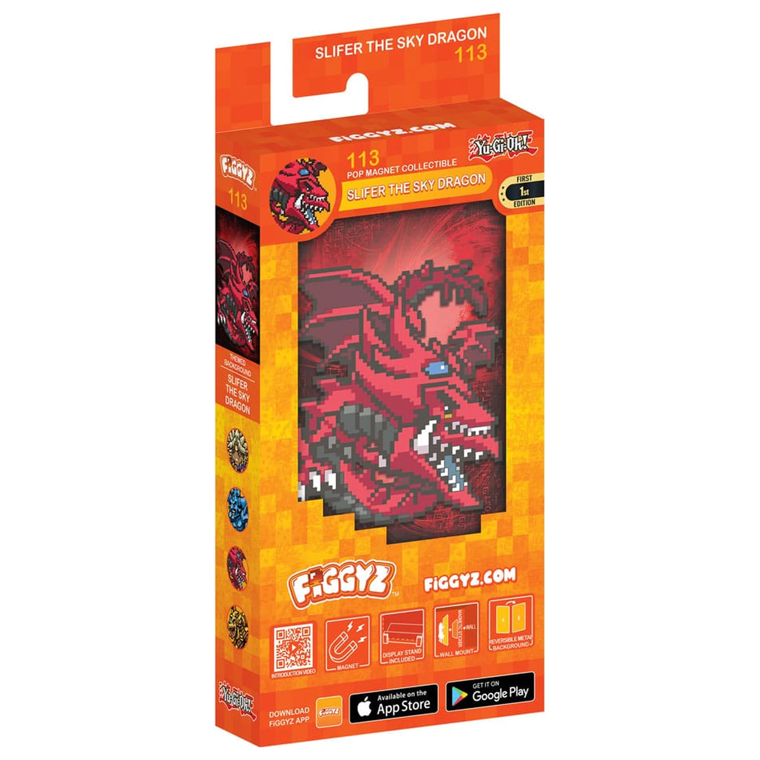 Yu-Gi-Oh! FiGGYZ magnetni zbirateljski Slifer the Sky Dragon 11 cm fotografija izdelka