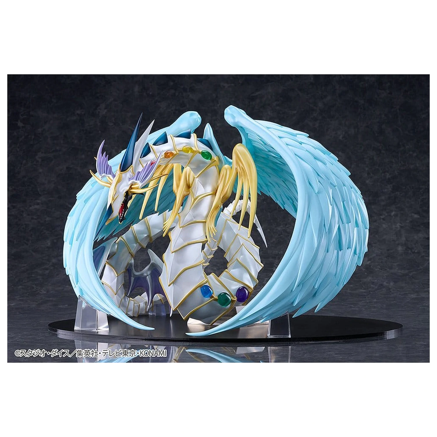 Yu-Gi-Oh! GX PVC Figura Rainbow Dragon 28 cm fotografija izdelka