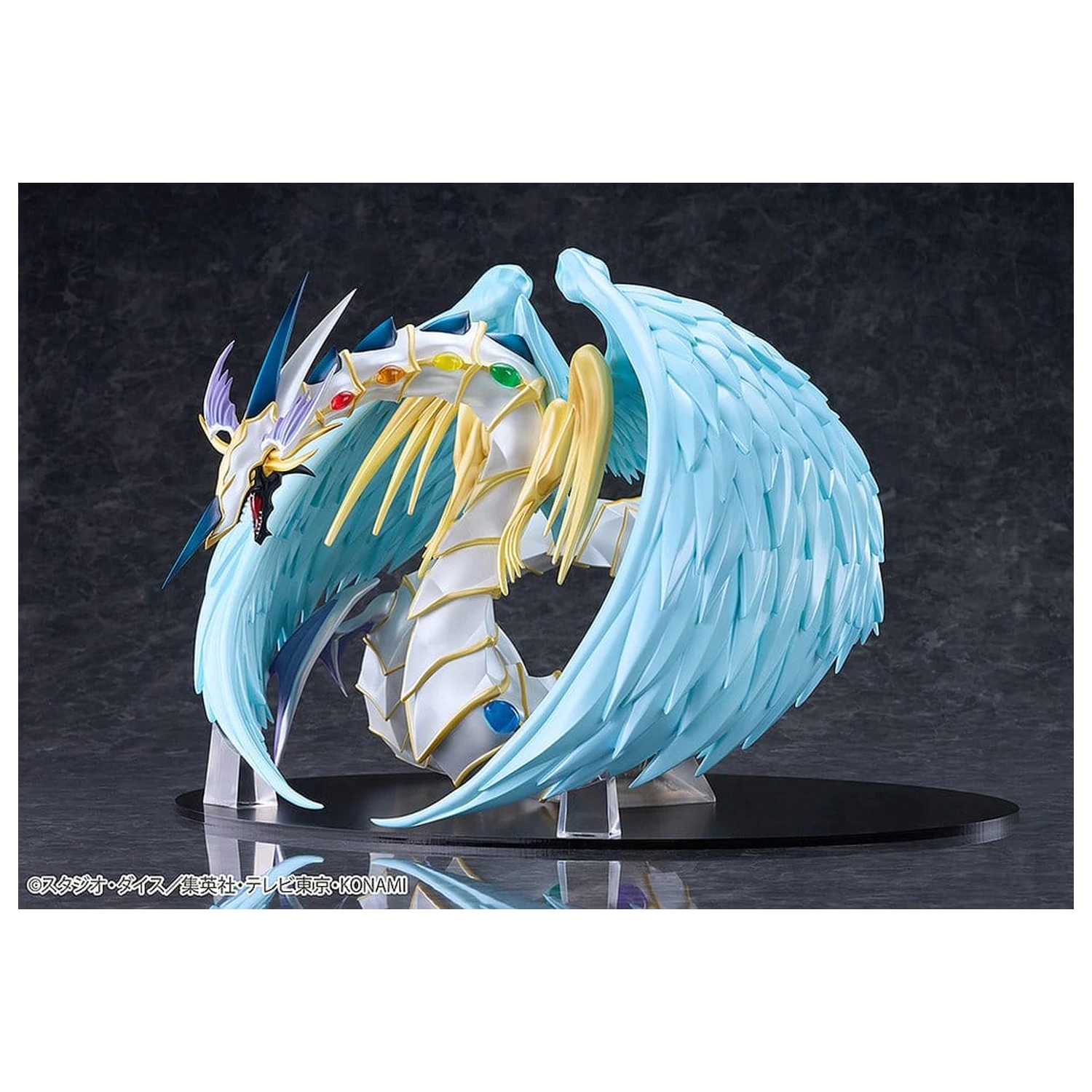 Yu-Gi-Oh! GX PVC Figura Rainbow Dragon 28 cm fotografija izdelka