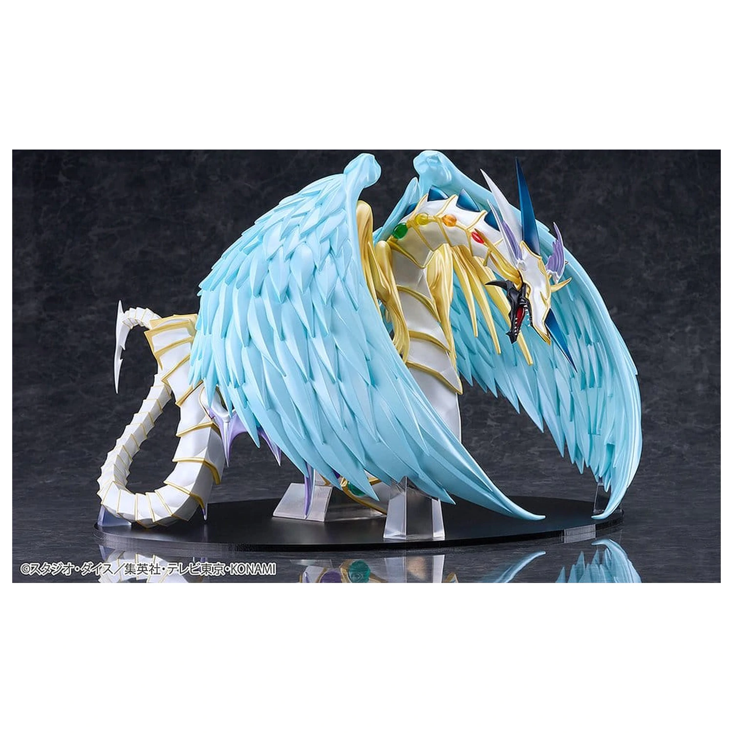 Yu-Gi-Oh! GX PVC Figura Rainbow Dragon 28 cm fotografija izdelka