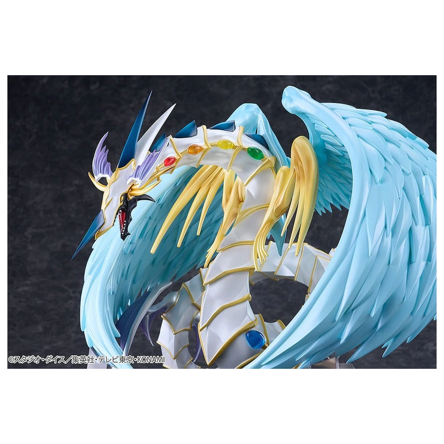 Yu-Gi-Oh! GX PVC Figura Rainbow Dragon 28 cm fotografija izdelka