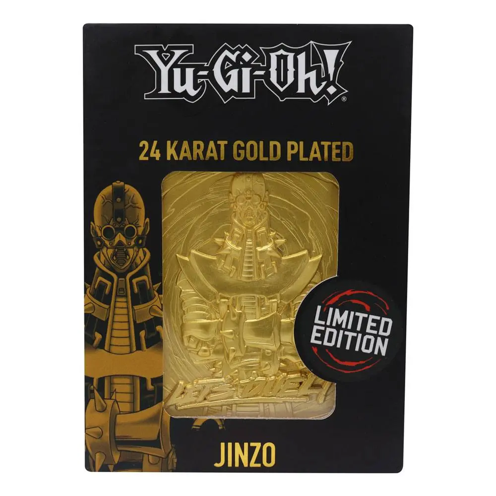 Yu-Gi-Oh! Ingot Jinzo Limited Edition (pozlačen) fotografija izdelka