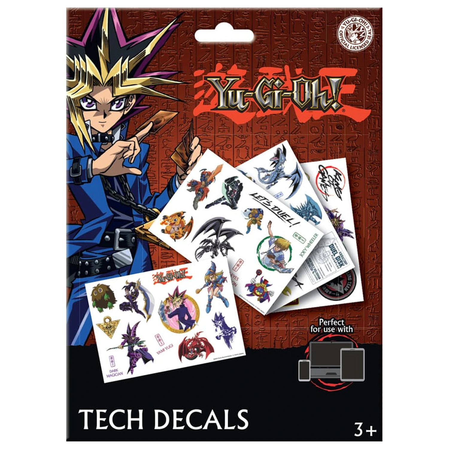 Yu-Gi-Oh! Tech paket nalepk fotografija izdelka