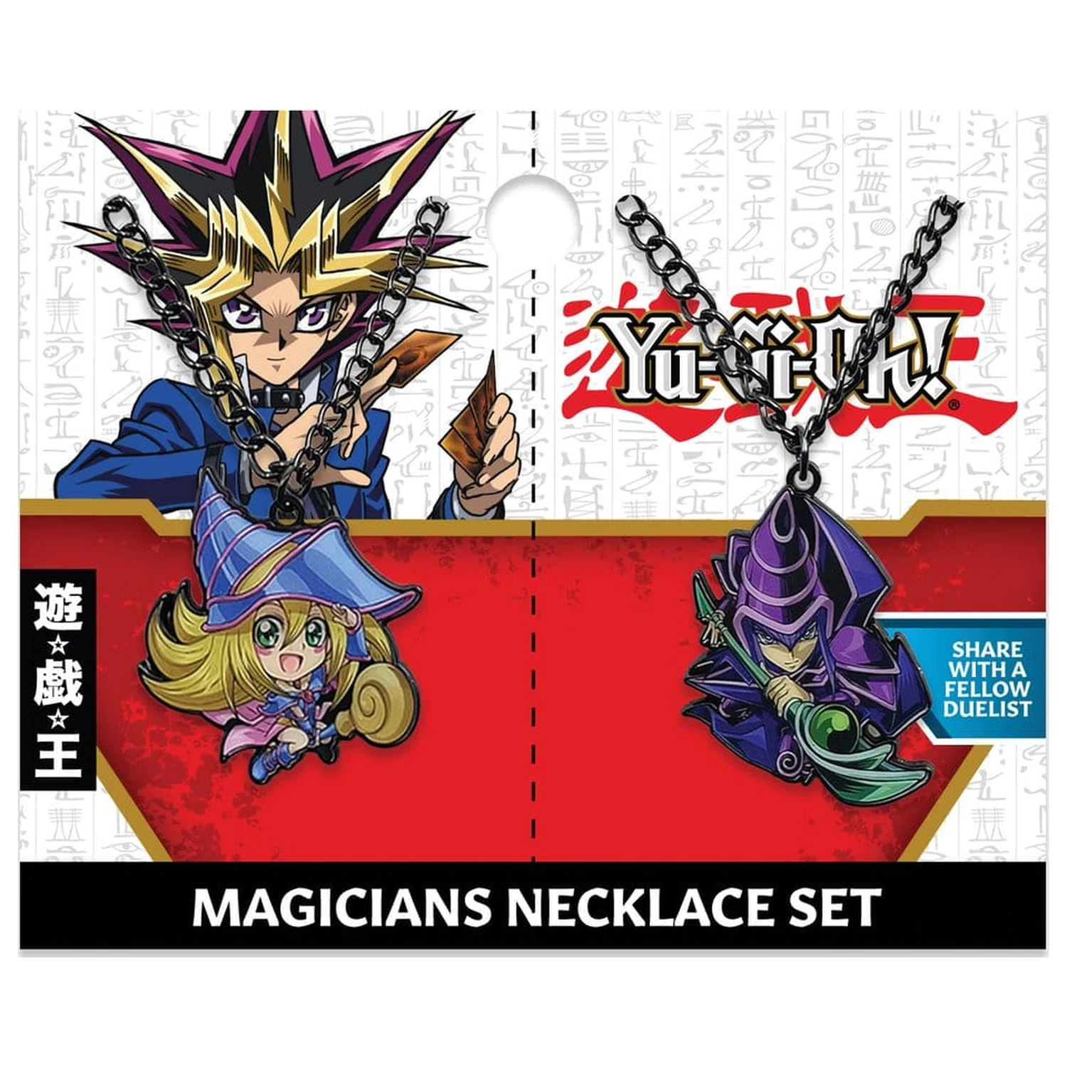 Yu-Gi-Oh! Magician Ogrlica Dvojni Set 4 x 4 cm fotografija izdelka
