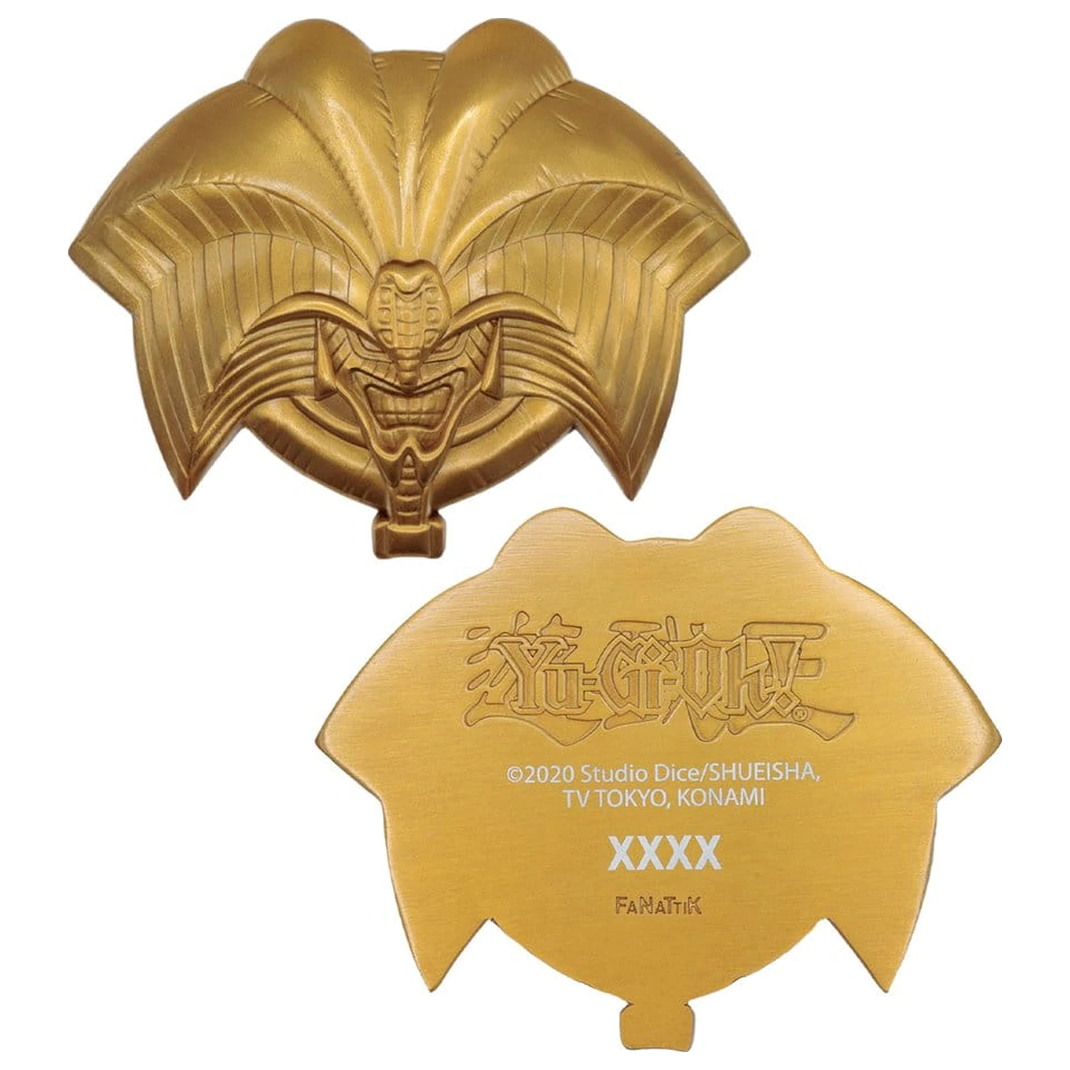 Yu-Gi-Oh! medaljon Exodia Head omejena izdaja fotografija izdelka