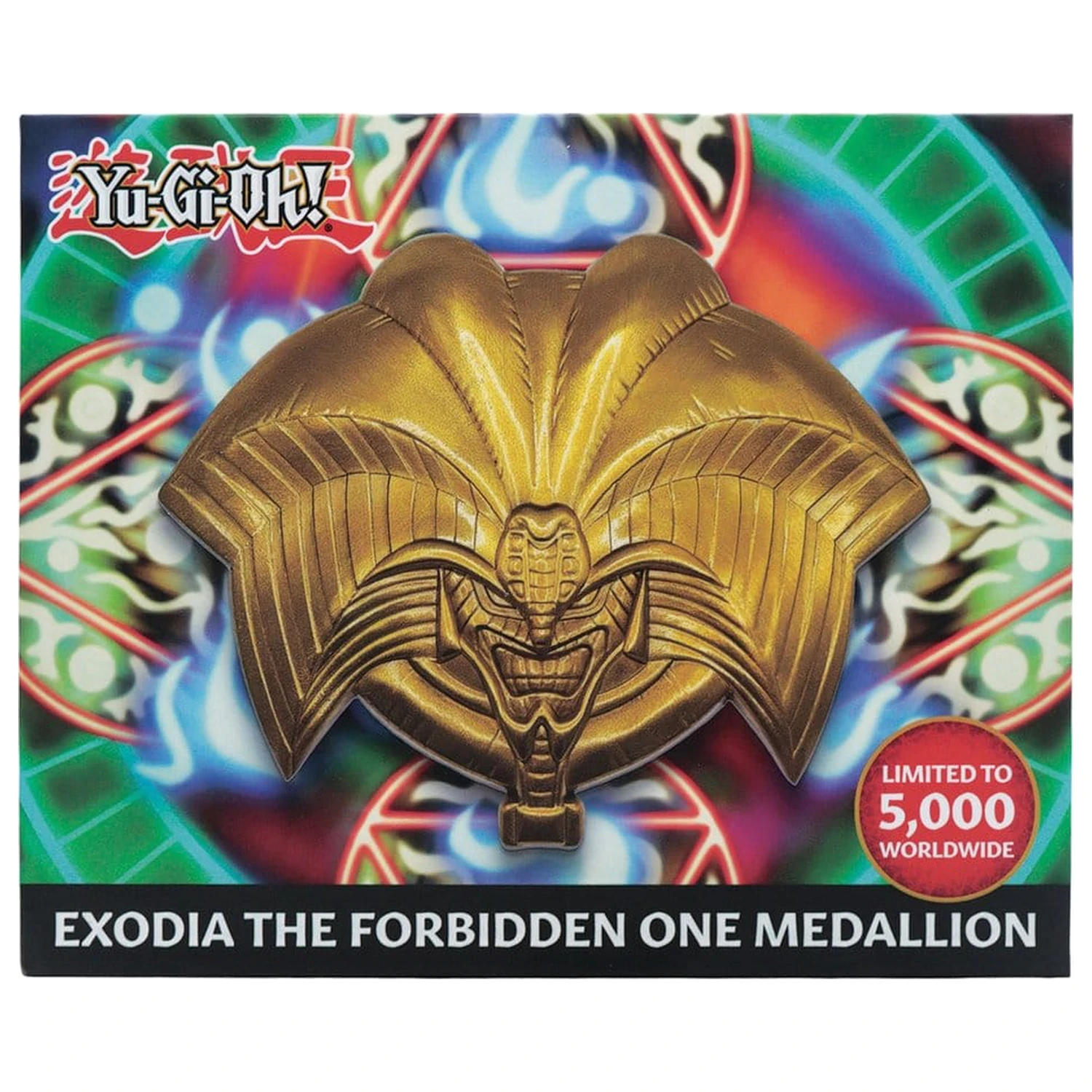 Yu-Gi-Oh! medaljon Exodia Head omejena izdaja fotografija izdelka